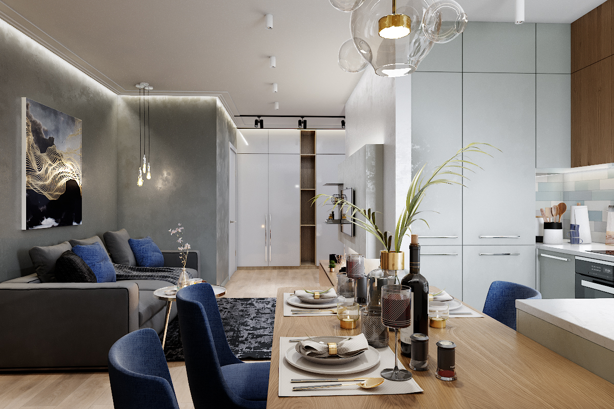 Автор студия ROOM DESIGN, дизайнер ЕКАТЕРИНА РЫБЛЕВА