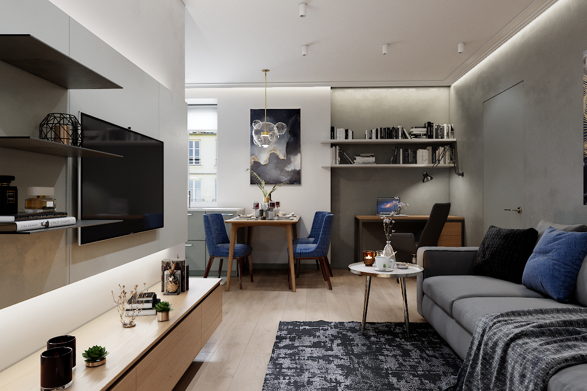 Автор студия ROOM DESIGN, дизайнер ЕКАТЕРИНА РЫБЛЕВА