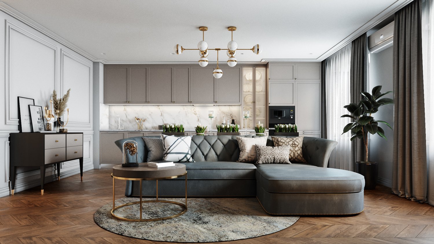 Автор студия ROOM DESIGN, дизайнер ЕКАТЕРИНА РЫБЛЕВА