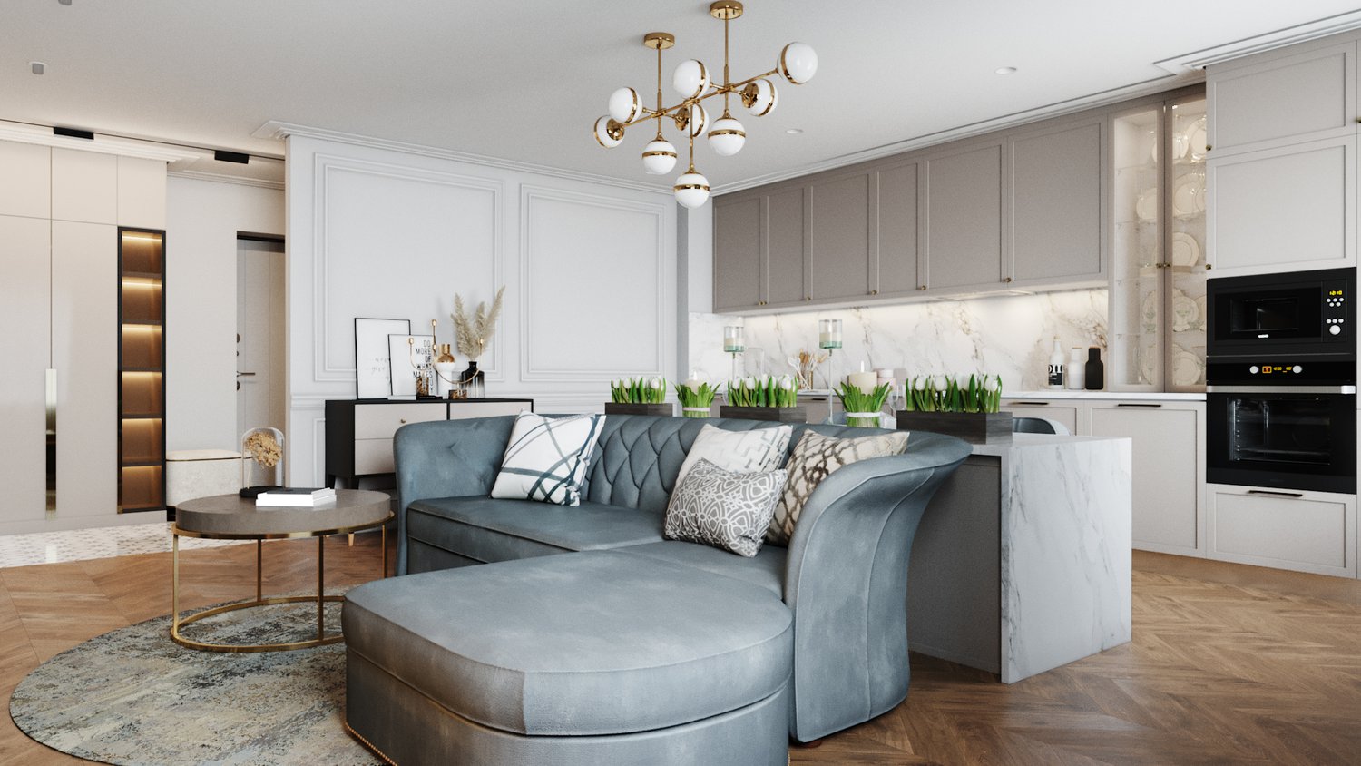 Автор студия ROOM DESIGN, дизайнер ЕКАТЕРИНА РЫБЛЕВА